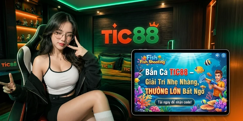 Bắn Cá TIC88 – Giải Trí Nhẹ Nhàng, Thưởng Lớn Bất Ngờ